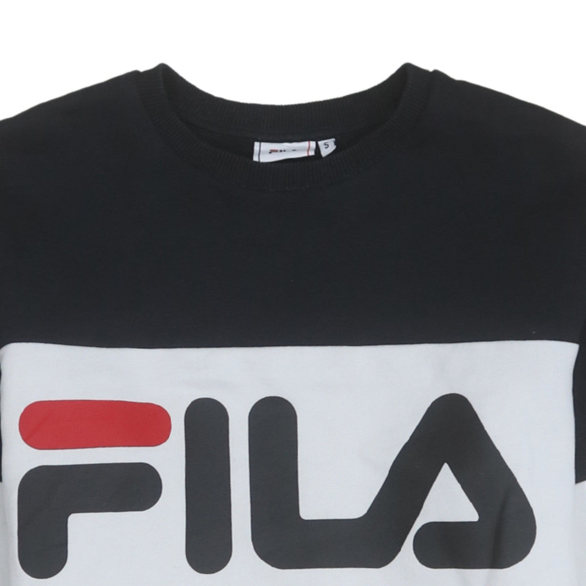 Additional view of Fila Men's Multicoloured Crew Neck Logo Sweatshirt, size S