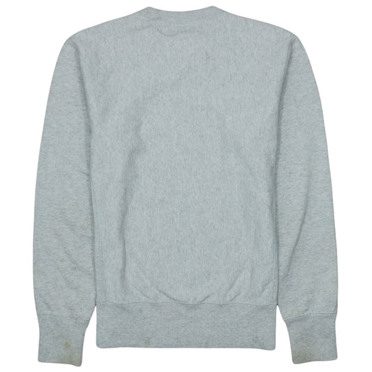 Champion Women’s Grey Reverse Weave Logo Sweatshirt Size M