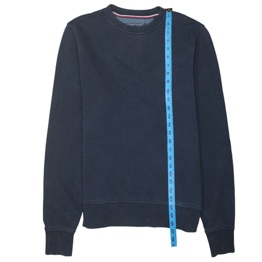 Tommy Hilfiger Men's Blue Crew Neck Vintage Fit Sweatshirt Size S
