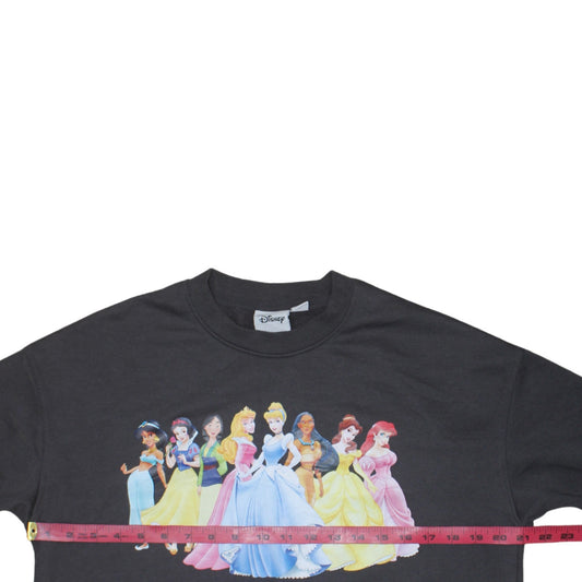 Disney Princess Primark Women's Black Sweatshirt Size S UK 10/12