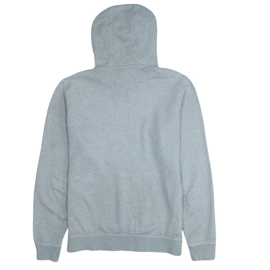Nike Men's Grey Pullover Hoodie L Logo Fleece Sweatshirt