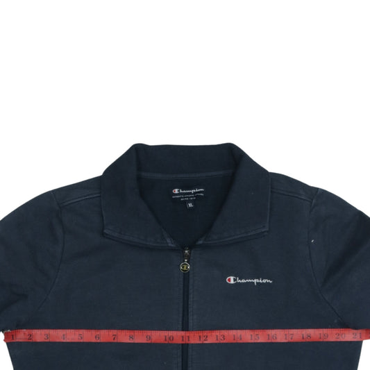 Champion Men's Blue XL Full Zip Sweatshirt Jacket