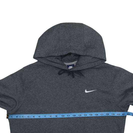 Nike Men's Grey Pullover Hoodie Size M Fleece Sportswear
