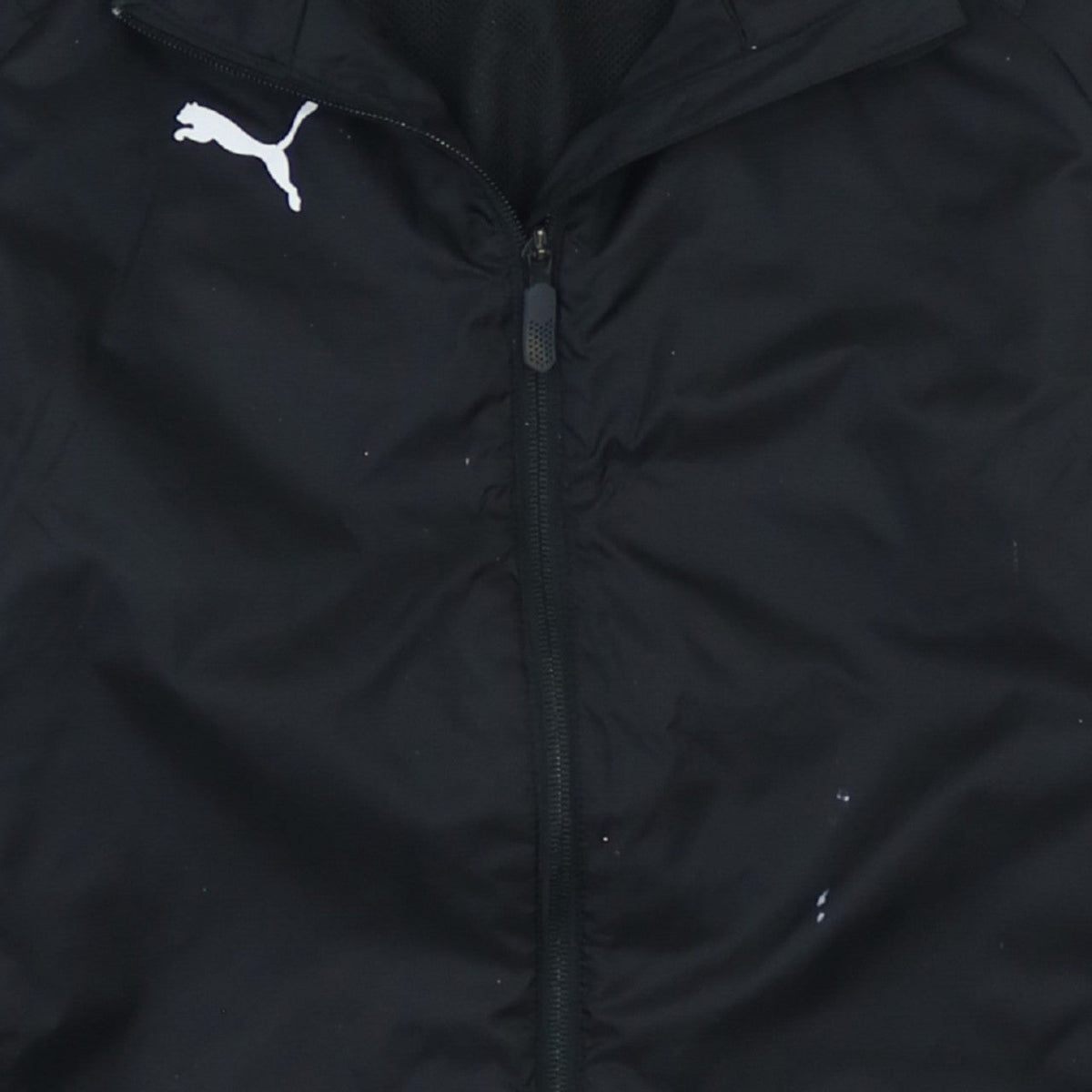 Additional view of Puma boys’ black 12-13 years track jacket full zip sports outerwear