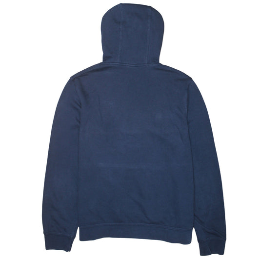 Nike Men's Blue Pullover Hoodie Size L Embroidered Logo