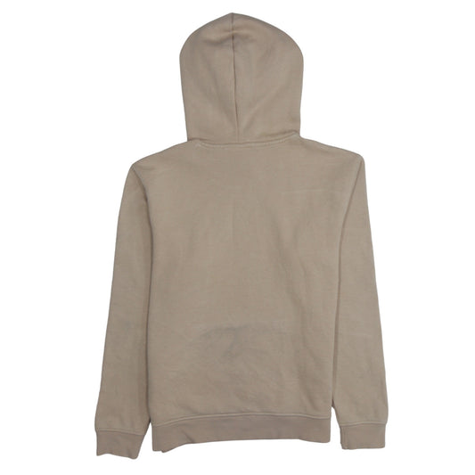 Adidas Womens Beige Pullover Hoodie Medium Cotton Blend Casual