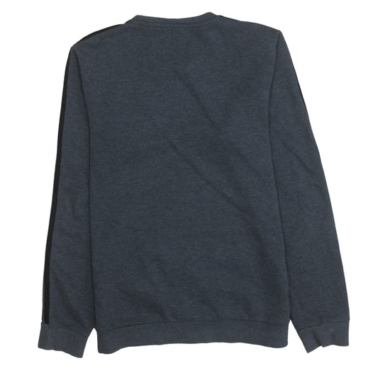 Adidas Men's Grey Crew Neck Pullover Sweatshirt Size S