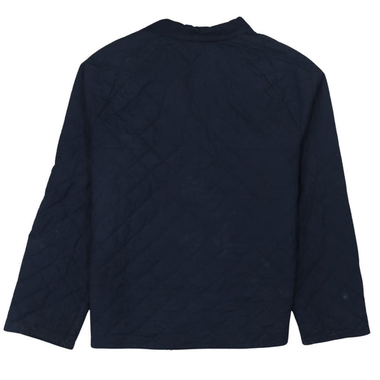 Ralph Lauren Teens Blue Quilted Full Zip Jacket Size 14