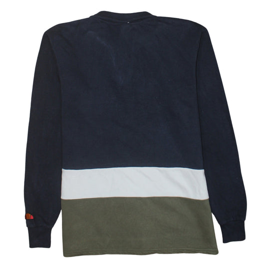 Ellesse Men's Multicoloured 1/4 Zip Pullover Sweatshirt Size S