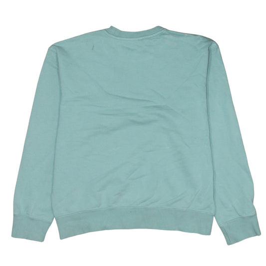 adidas Men's Green Crew Neck Sweatshirt Size M Pullover Logo