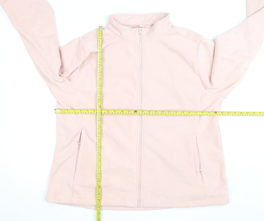 Outdoor Ventures Women’s Pink 3XL Fleece Full Zip Jacket