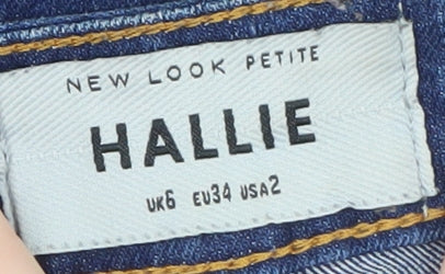New Look Women’s Blue Petite Skinny Jeans Size 6 Hallie