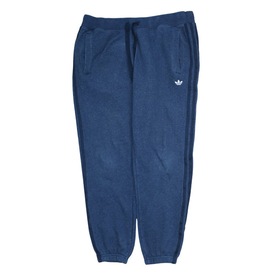 Adidas Men's Blue Jogger Sweatpants L Regular Fit Activewear Pants
