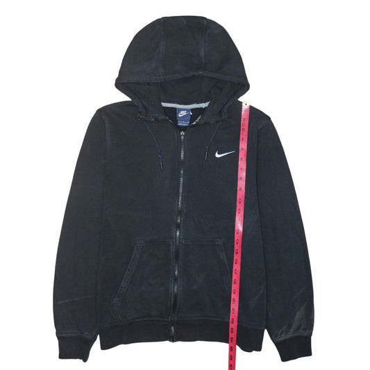 Nike Men's Black Full Zip Hoodie Size L Sportswear Sweatshirt