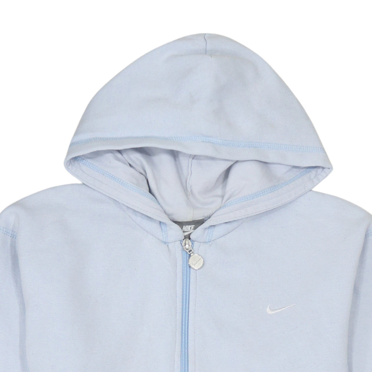 Additional view of Nike girls’ blue full zip hoodie xl 13-15 years hooded sweatshirt fleece