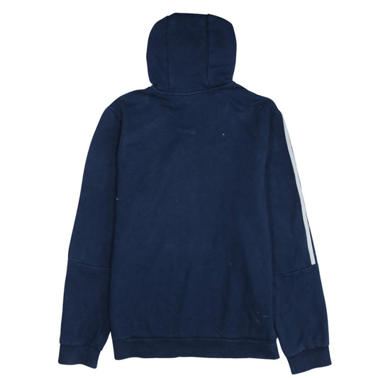 Adidas Men's Blue Pullover Hoodie Medium Sportswear