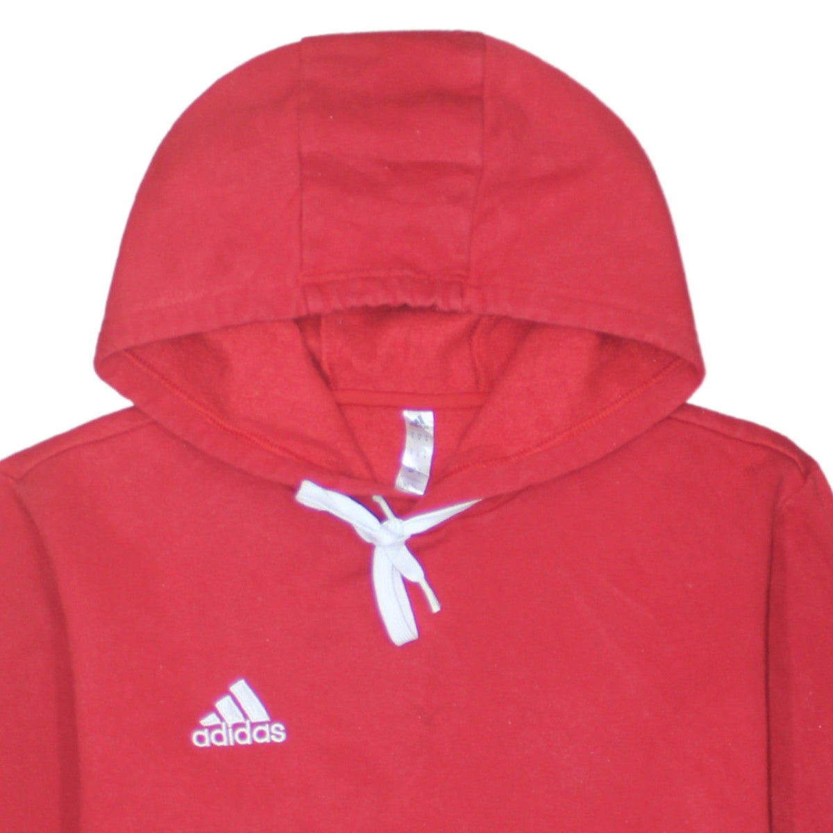 Additional view of Adidas Men's Red Pullover Hoodie Medium Sports Style