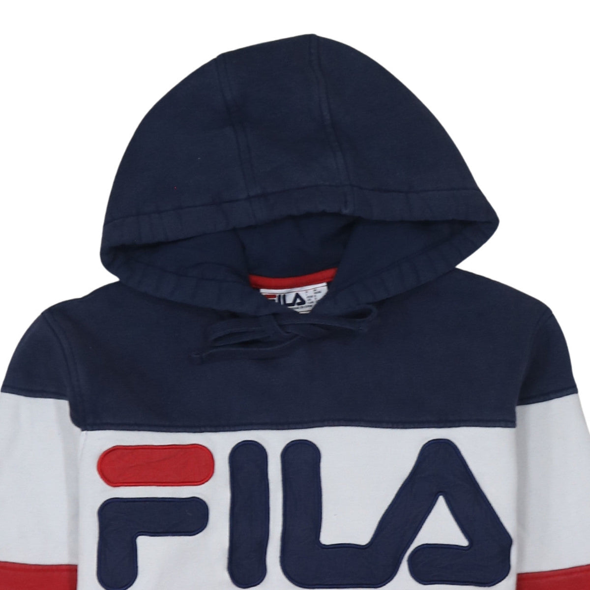 Additional view of Fila Men's Multicoloured Logo Pullover Hoodie, size S