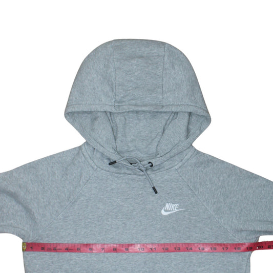 Nike Men’s Grey Pullover Hoodie XS Lightweight Fleece Sweatshirt
