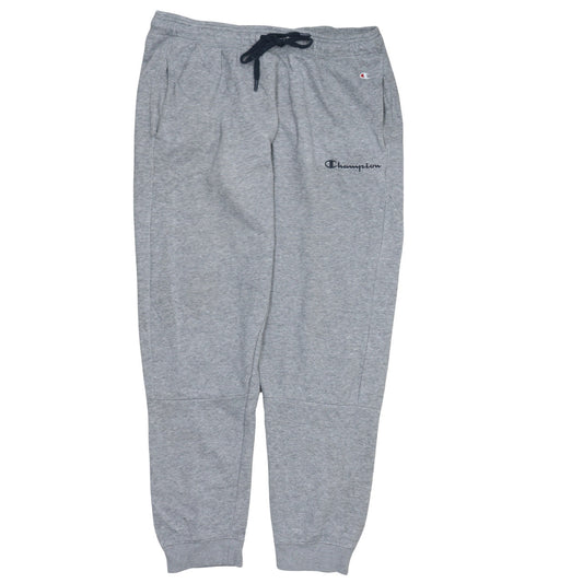 Champion Mens Grey XL Jogger Sweatpants Fleece Tapered Activewear