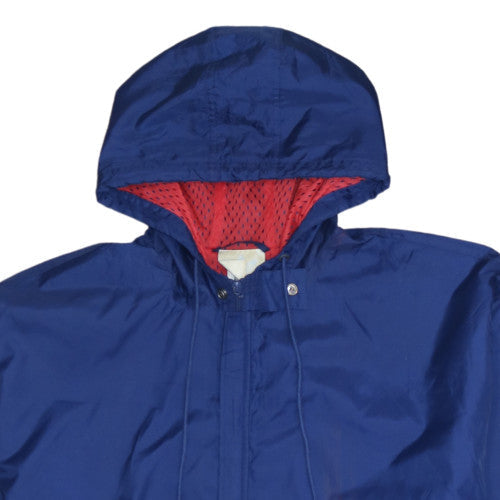 Additional view of adidas Men's Blue XL Windbreaker Hooded Sports Jacket