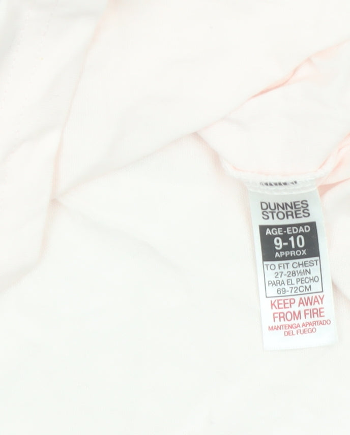 Additional view of Dunnes Stores girls’ pink new york city graphic t-shirt 9-10 years