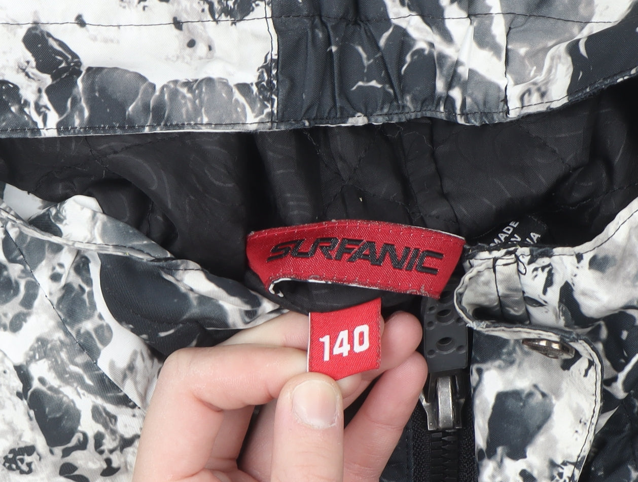 Additional view of Surfanic boys’ multicoloured ski jacket hooded waterproof 12 years