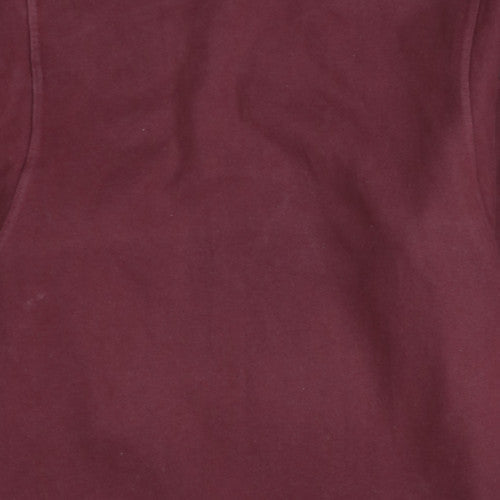 Reebok Classic Men's Red Crew Neck Pullover Sweatshirt Size M