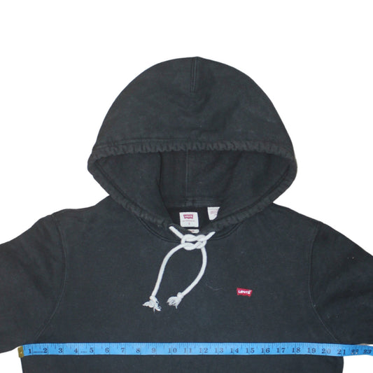 Levi's Men's Black Pullover Hoodie Size S Regular Fit