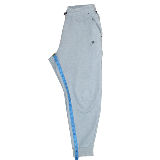 Nike Men's Grey Fleece Jogger Sweatpants M Regular Fit