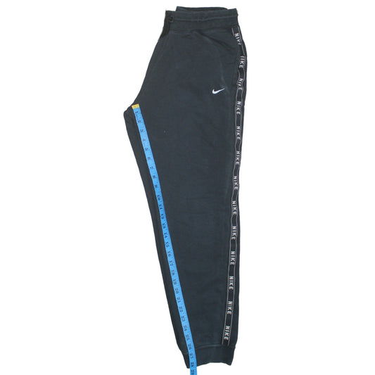 Nike Men's Black Jogger Sweatpants Medium Cotton Blend Lined