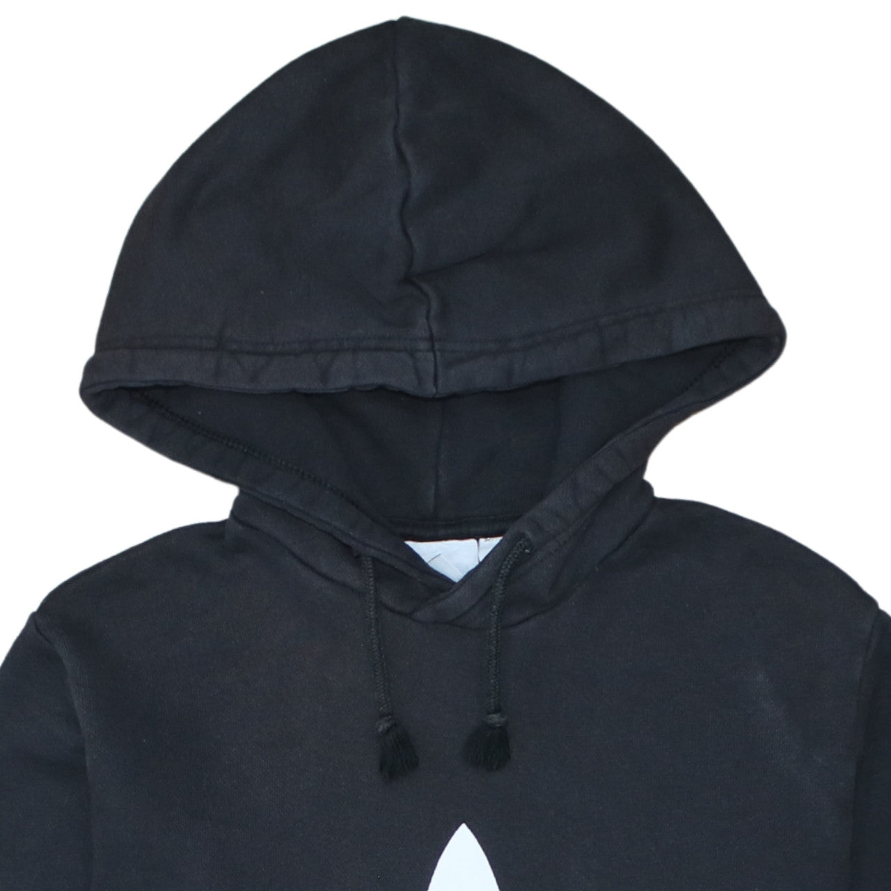 Adidas Mens Black Pullover Hoodie S Sports Logo Fleece Sweatshirt