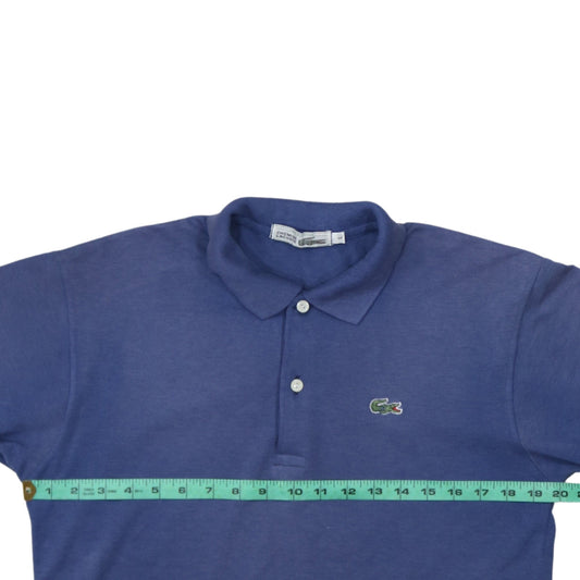 Lacoste Men's Blue Classic Cotton Pique Polo Shirt L