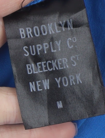Brooklyn Supply Co. Men's Blue Retro STEEZY T-Shirt Size M