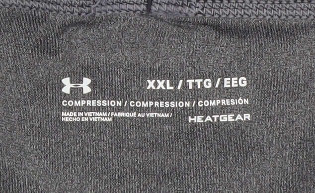 Under Armour Men's Grey 2XL Compression HeatGear Active Shorts