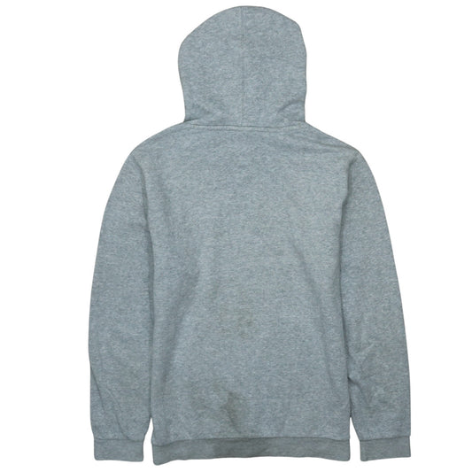 Champion Boys Grey Pullover Hoodie XL 13-14 Years Logo Print Cotton Blend