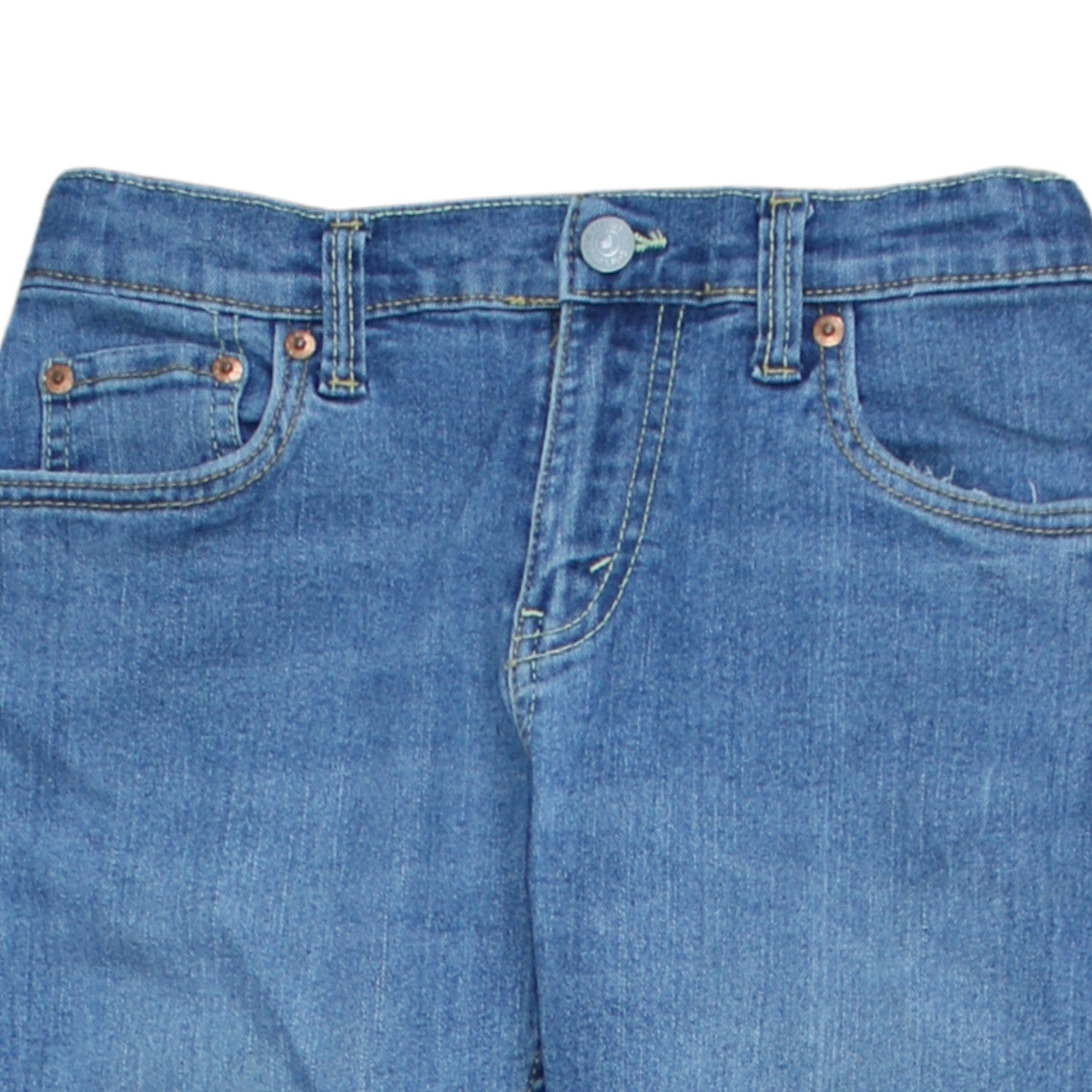 Levi's Women's Blue 511 Slim Straight Denim Jeans Size 14