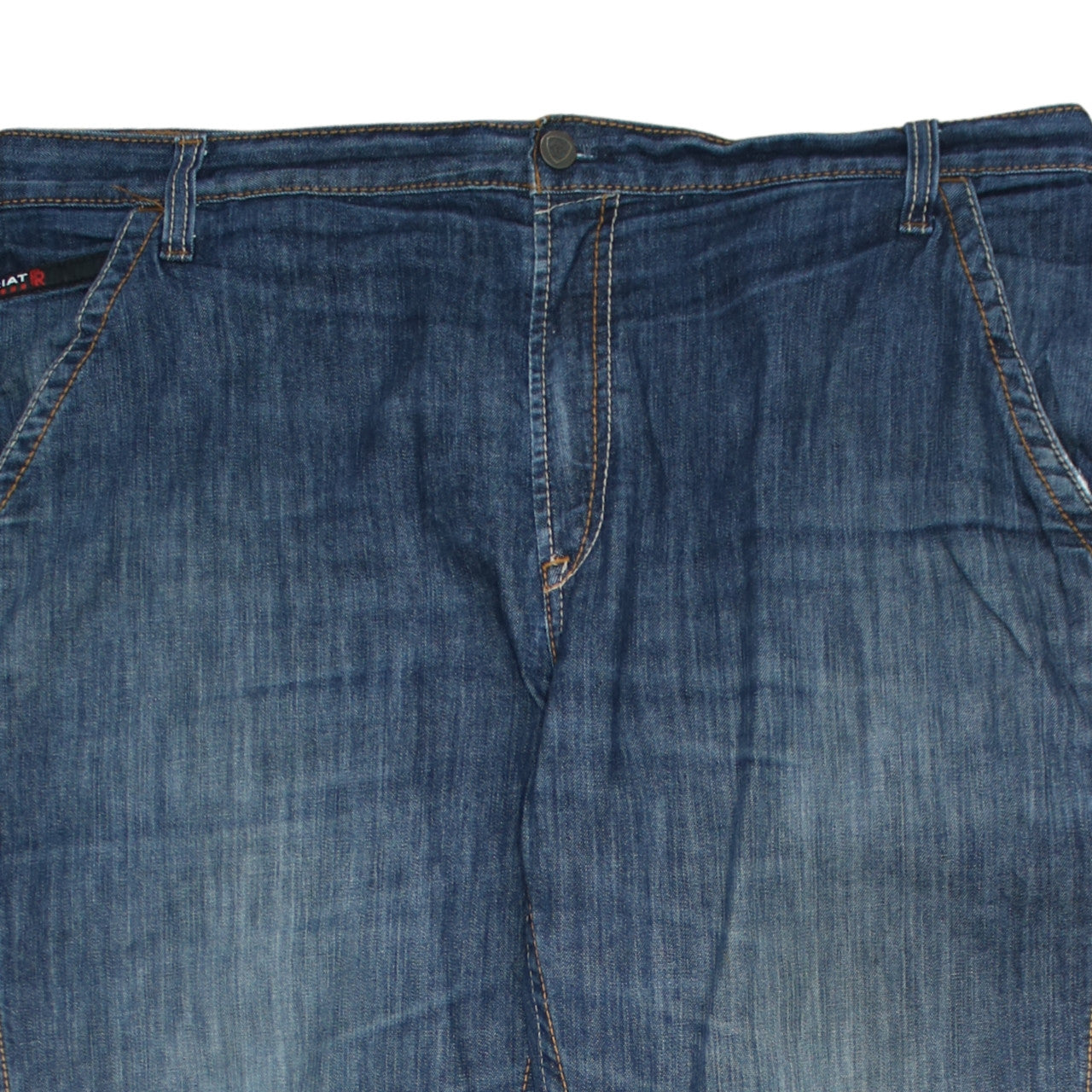 Ariat Men’s Blue Straight Leg Flame-Resistant Denim Jeans 42/34