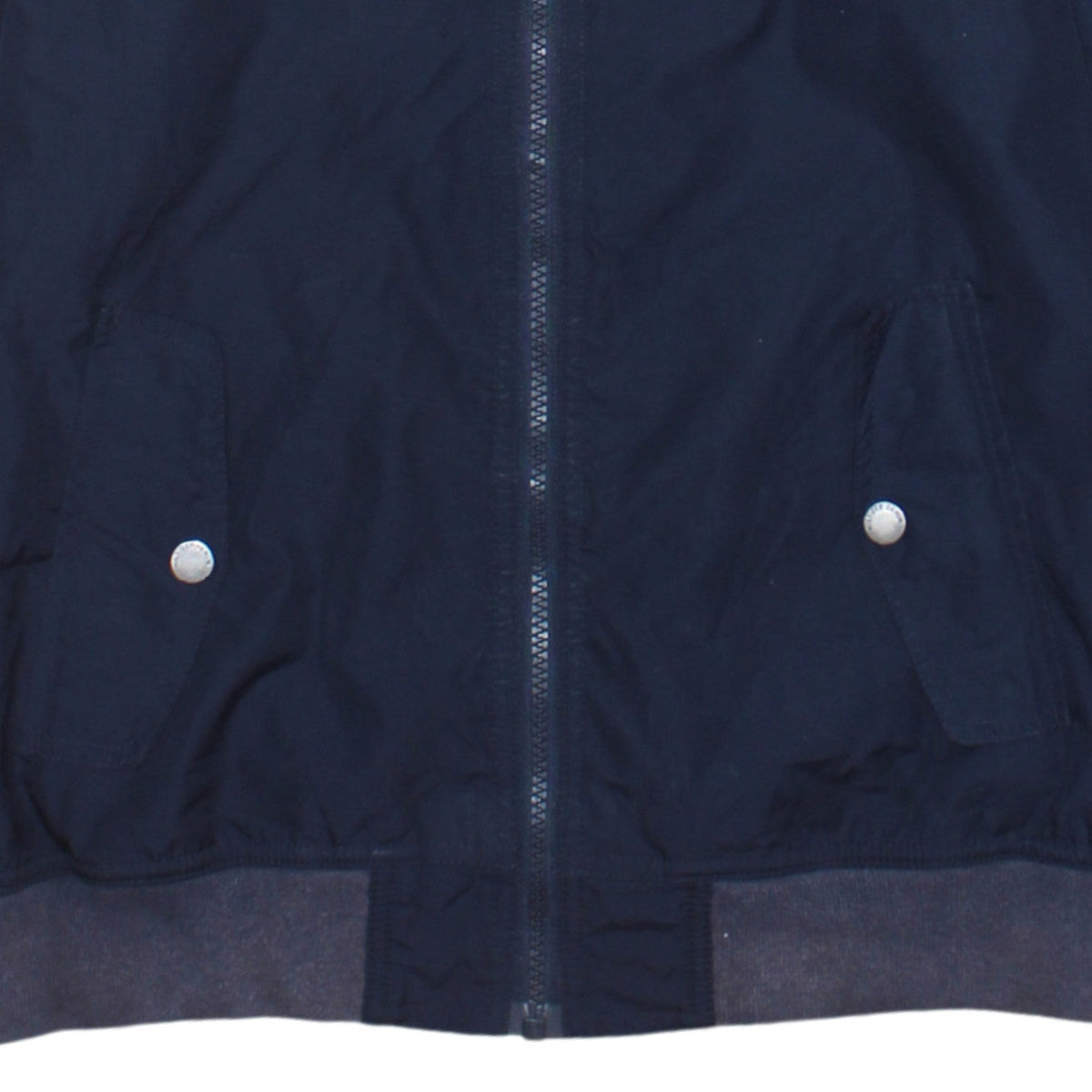 Additional view of Tommy Hilfiger boys’ blue bomber jacket, size 164, full zip lined casual