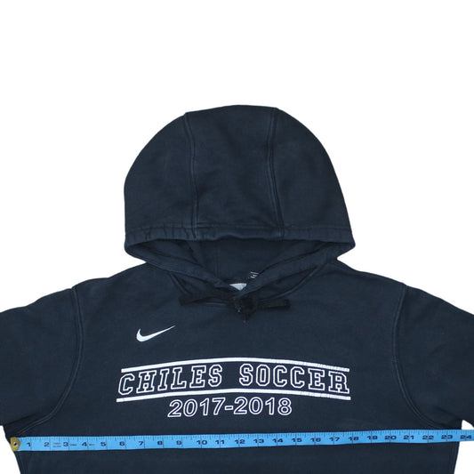 Nike Men's Black Chiles Soccer Pullover Hoodie Size M