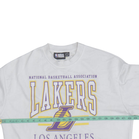 Primark NBA Los Angeles Lakers White Women's 2XS Pullover Sweatshirt