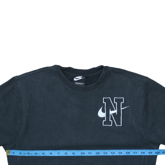 Nike Men's Black XS Pullover Embroidered Logo Sweatshirt