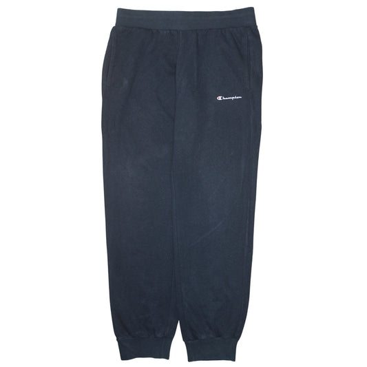 Champion Men's Black Large Sweatpants Fleece Tapered Joggers