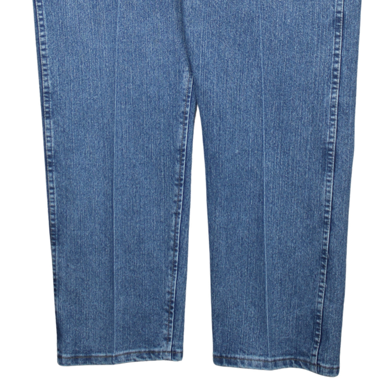 Wrangler Men's Blue 40x36 Regular Fit Straight Leg Jeans
