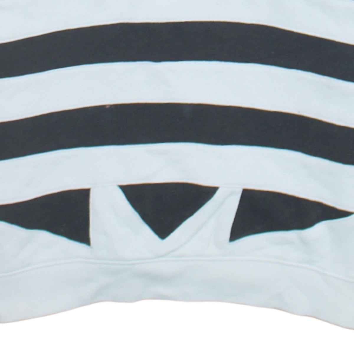 Additional view of Adidas women’s white black hooded pullover sweatshirt xs