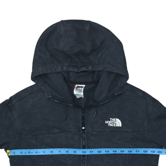 The North Face Womens Black Full Zip Hoodie Sweatshirt M