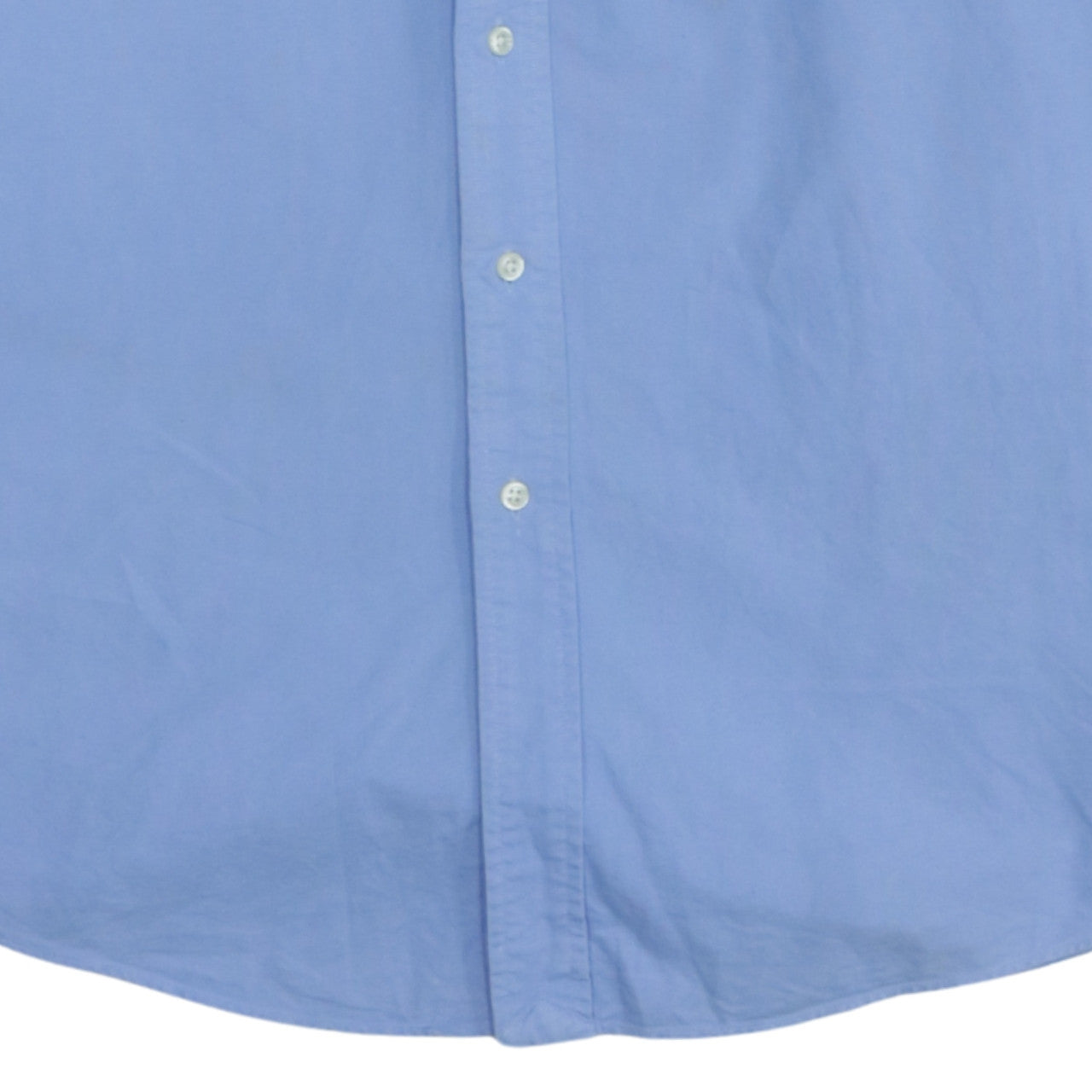 Ralph Lauren Men’s Blue Button-Down Long Sleeve Cotton Shirt Size L