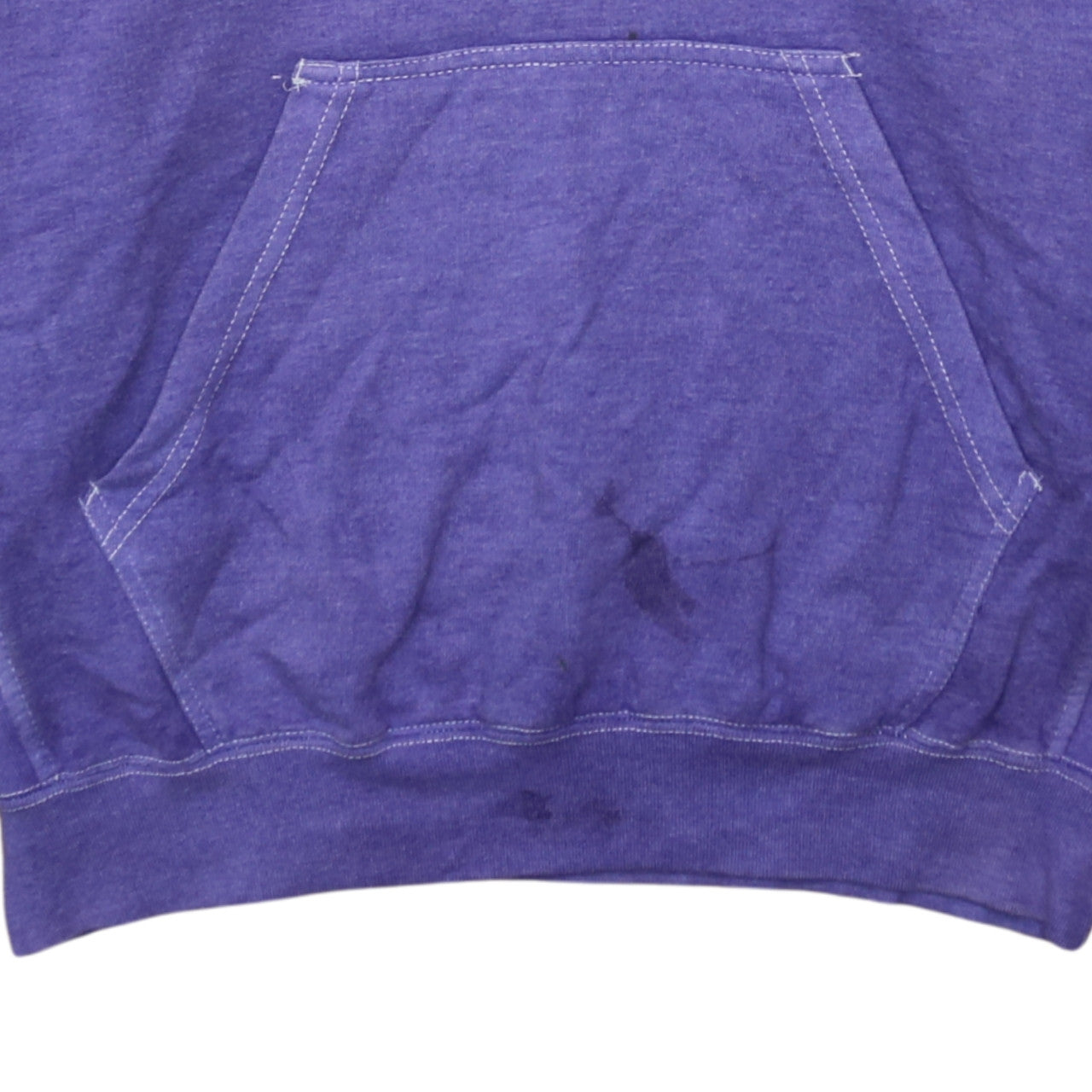 Champion Men's Purple Pullover Hoodie Medium Logo Fleece Sweatshirt