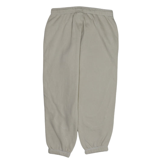 Nike Men's Beige Fleece Sweatpants M Regular Fit Casual Logo