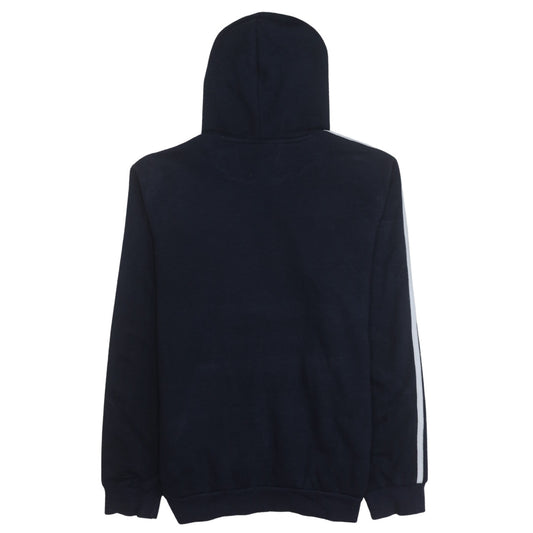 Adidas Men's Blue Pullover Hoodie Medium Hooded Fleece Sweatshirt